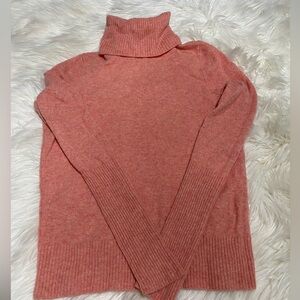 Aqua Cashmere, 100% Cashmere, Turtle Neck Sweater, Size Small